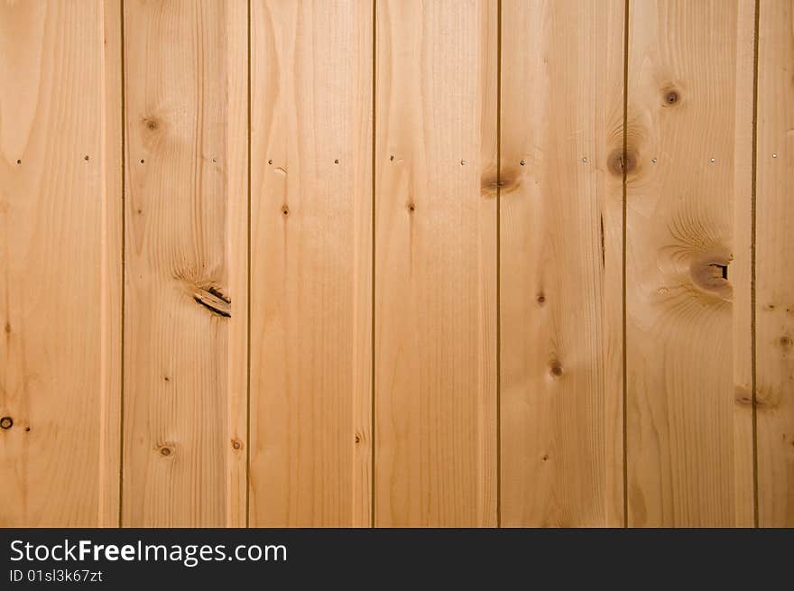 Wooden wall