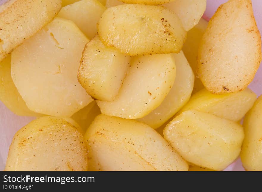 Fried potatoes