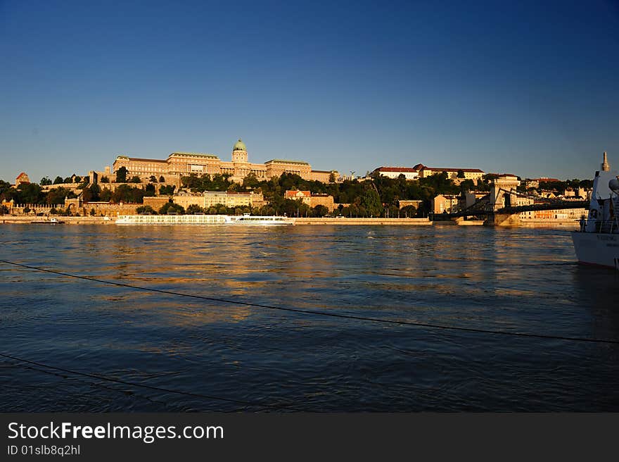 Morning of Buda Castle, Budapest