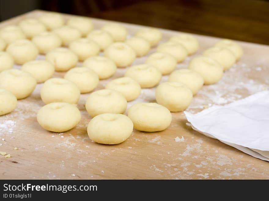 Homemade dumpling