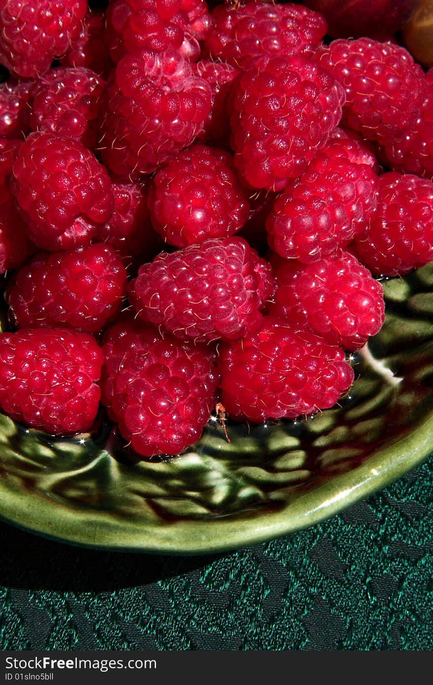 Sweet raspberries