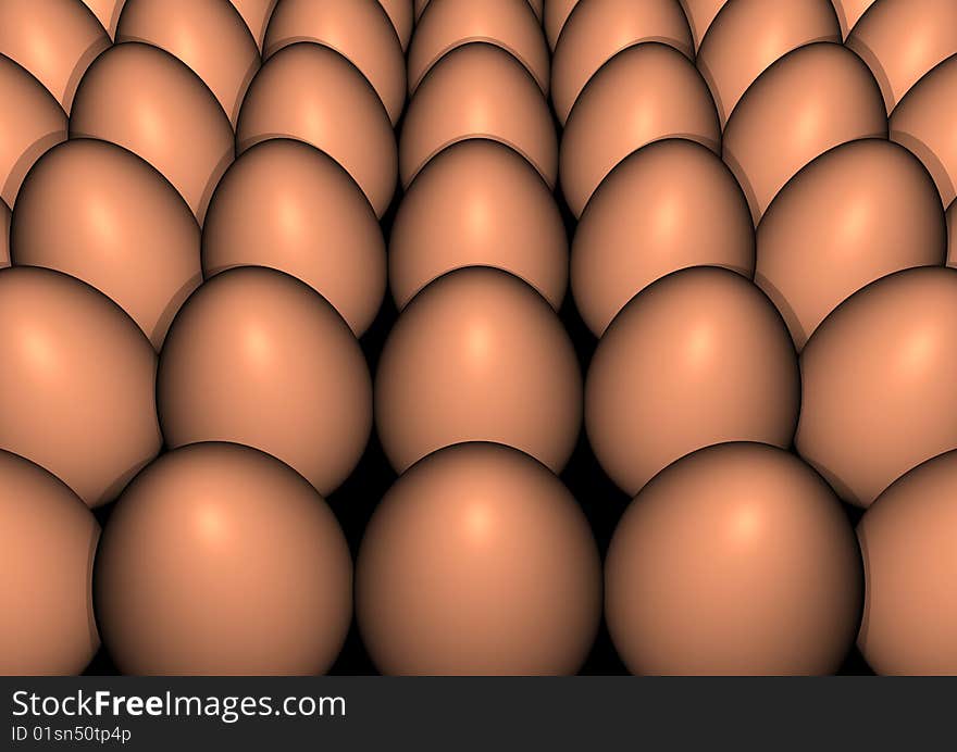 A illustration of any eggs