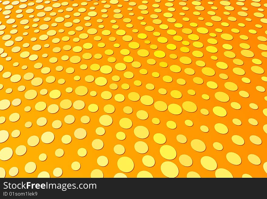 Vector illustration of Orange Spot Pattern. Vector illustration of Orange Spot Pattern