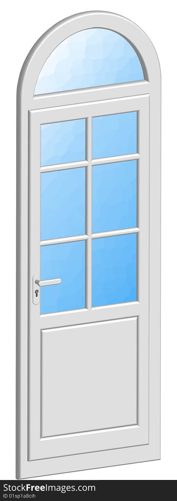 Home door with rippled glass created in Adobe Illustrator. design home. Home door with rippled glass created in Adobe Illustrator. design home