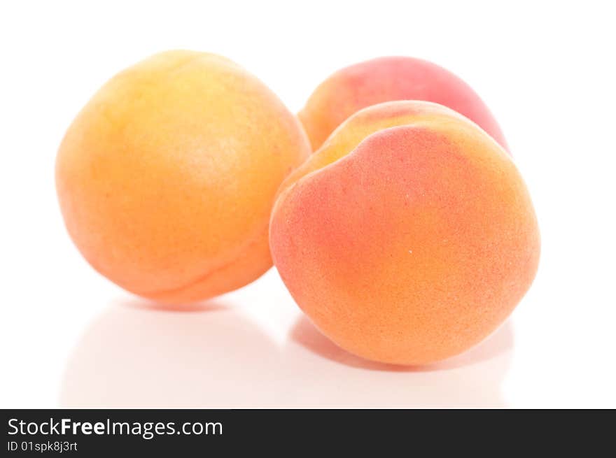 Small group of apricots