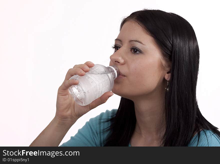 Woman Drinking Water