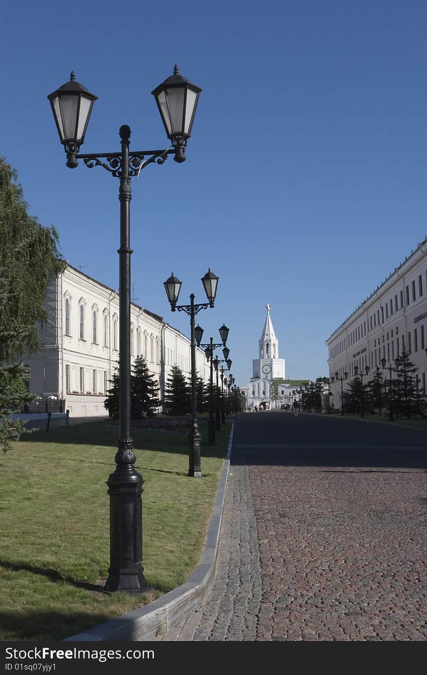 Kazan Kremlin the Tatrstan symbol. Kazan Kremlin the Tatrstan symbol