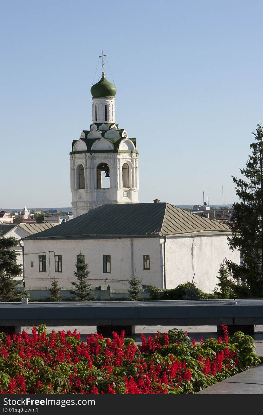 Kazan Kremlin the Tatrstan symbol. Kazan Kremlin the Tatrstan symbol