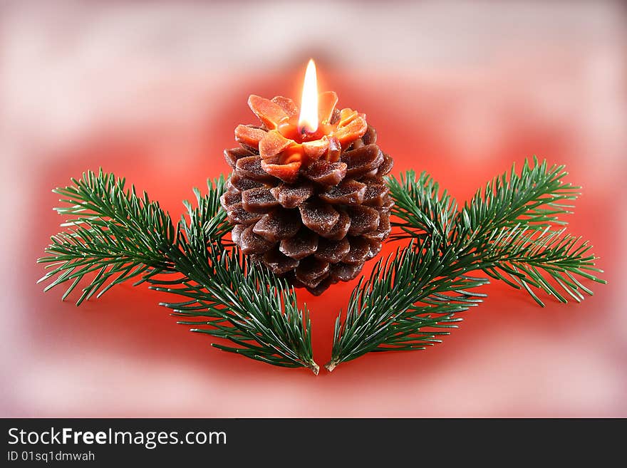 Christmas decoration,christmas light,
candle,