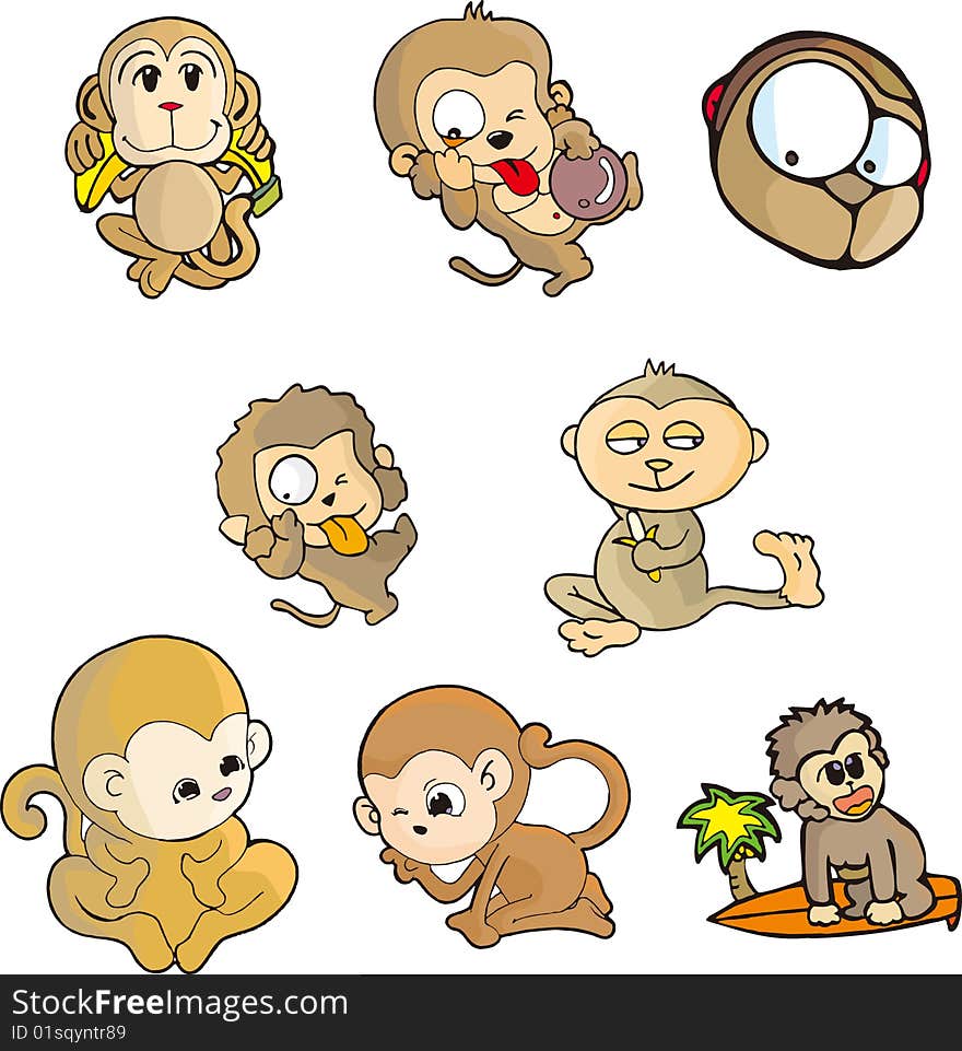 Monkey Set Two