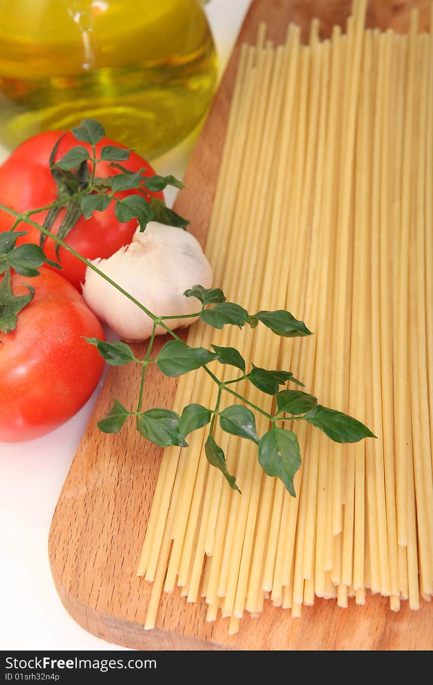 Cooking with italian ingredients closeup. Cooking with italian ingredients closeup