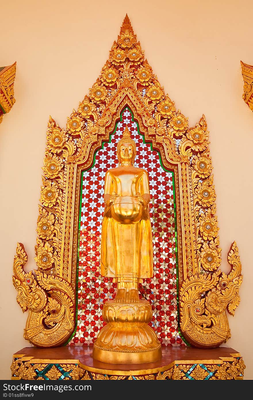 Standing Buddha Statue