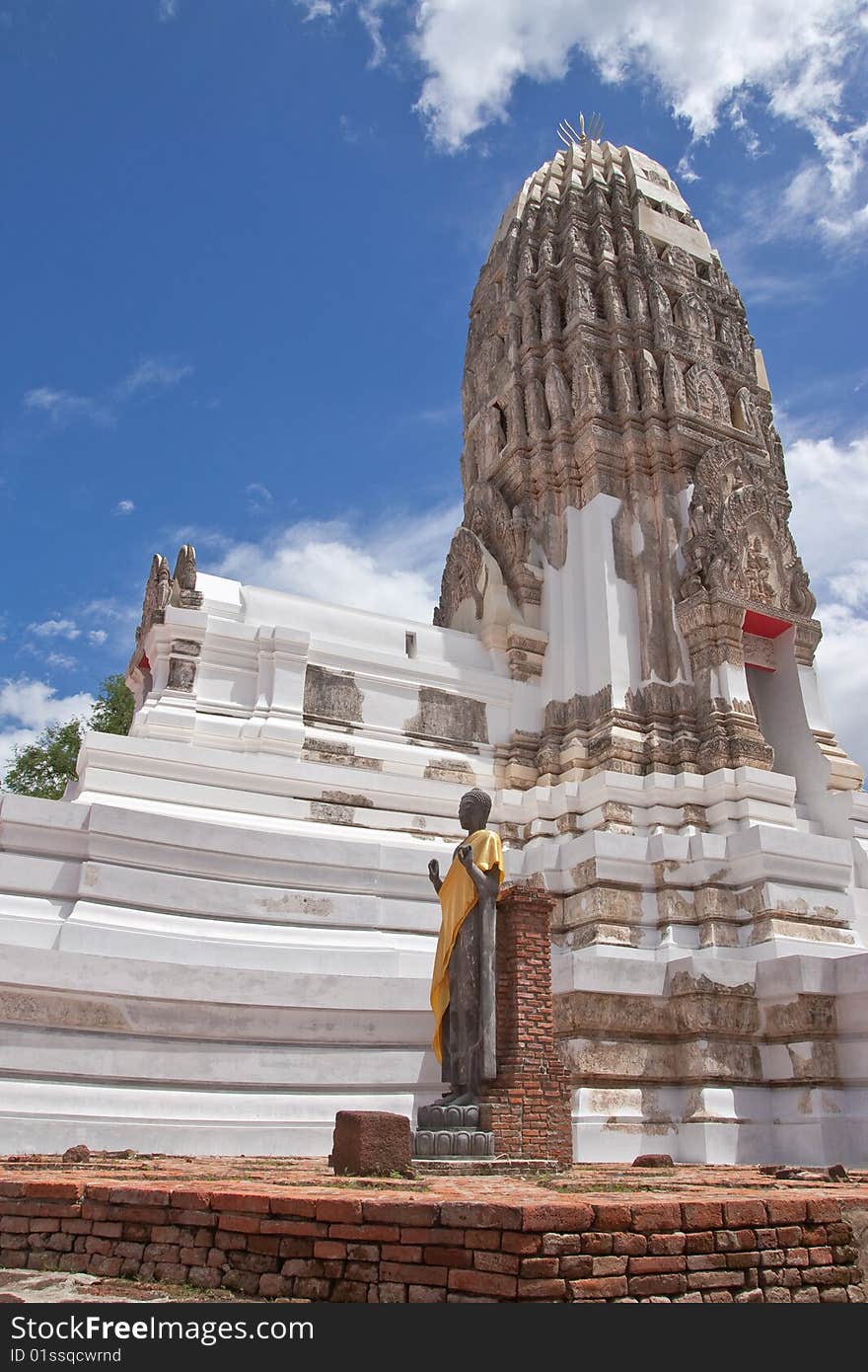 Taken in Wat Phra Sri Mahathat, Ratchaburi province, Thailand. Taken in Wat Phra Sri Mahathat, Ratchaburi province, Thailand