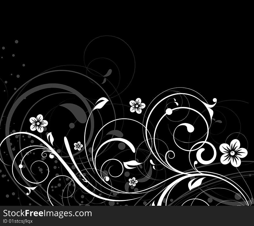 Floral Abstract Background