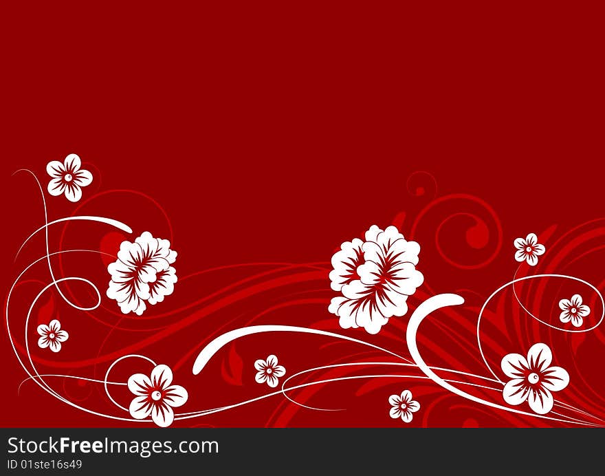 Floral Abstract Background