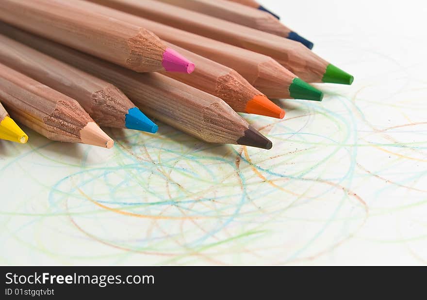 Colour pencils for drawing for drawing