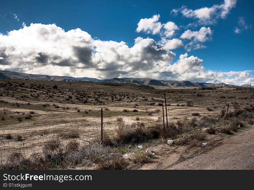 Cloudy Rolling Hills