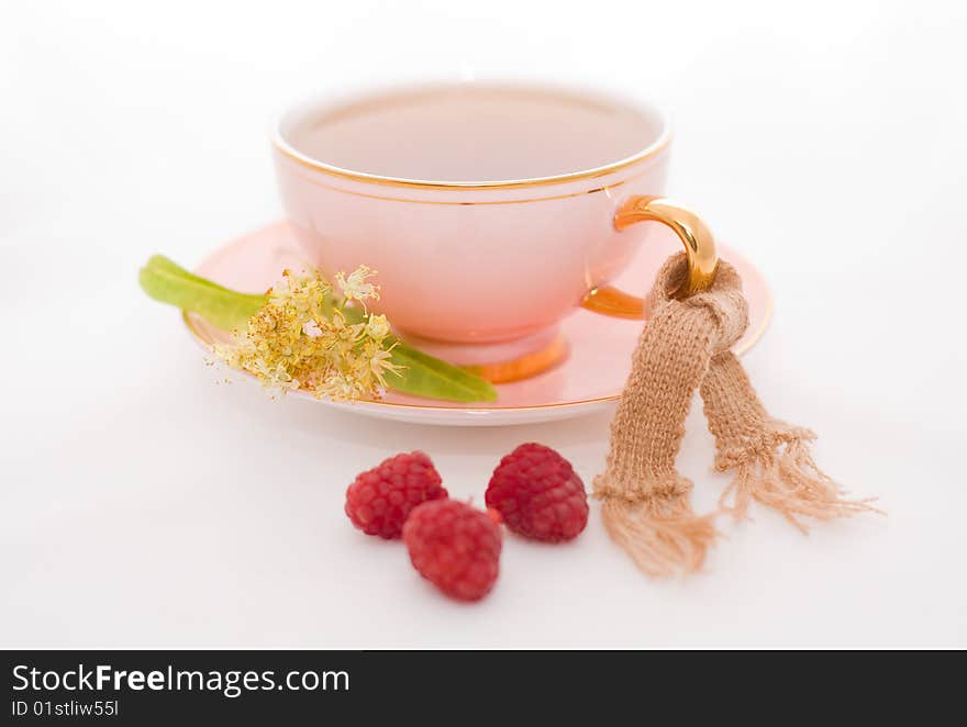 Cup Tea Raspberry