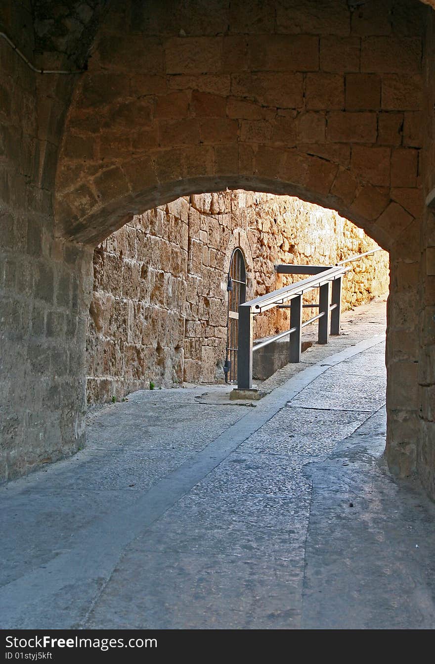 Jerusalem Arch and Road