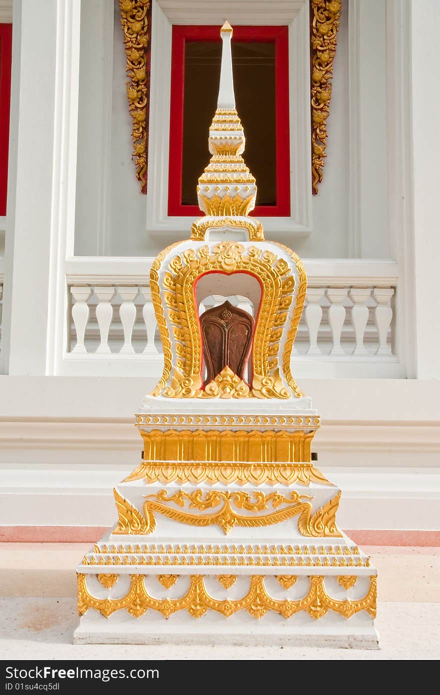 Pagoda in traditional Thai style art. Pagoda in traditional Thai style art