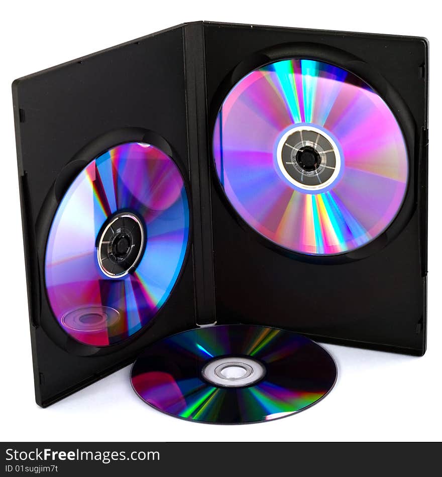 Compact disk s in case