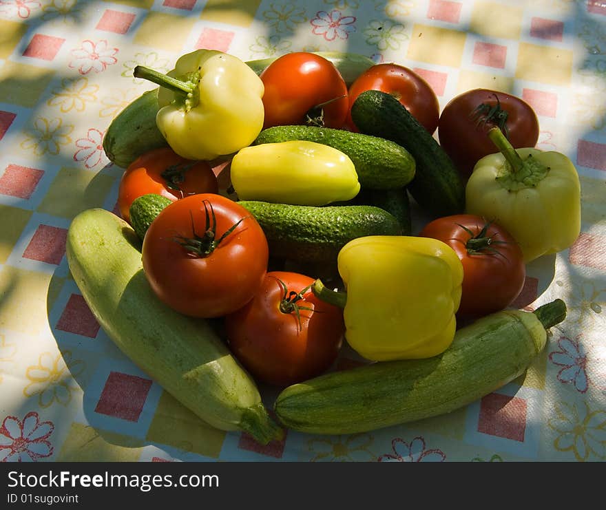 Fresh vegetables