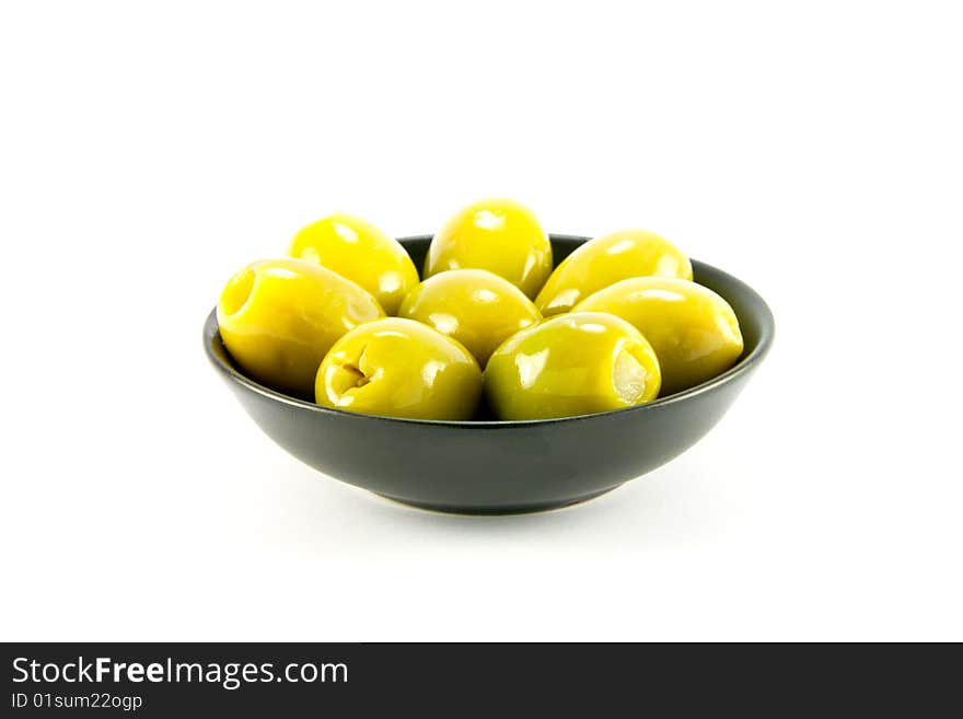 Olives in a Bowl