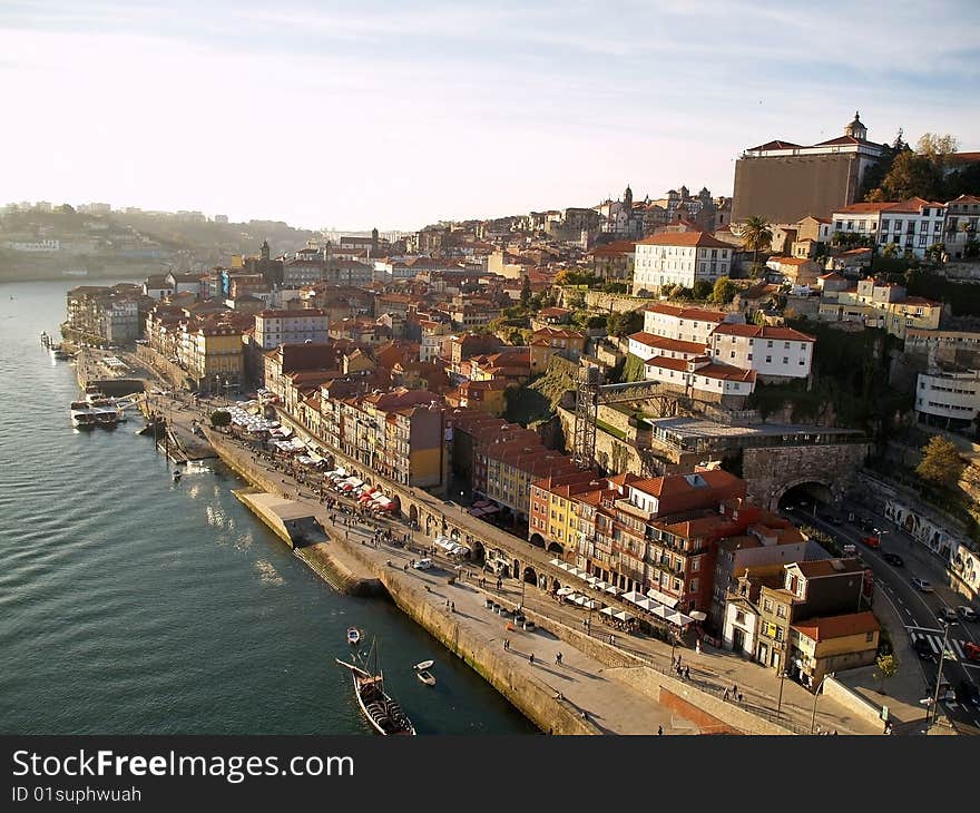 Porto riverside view 1