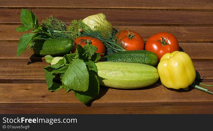 Vegetable for salad