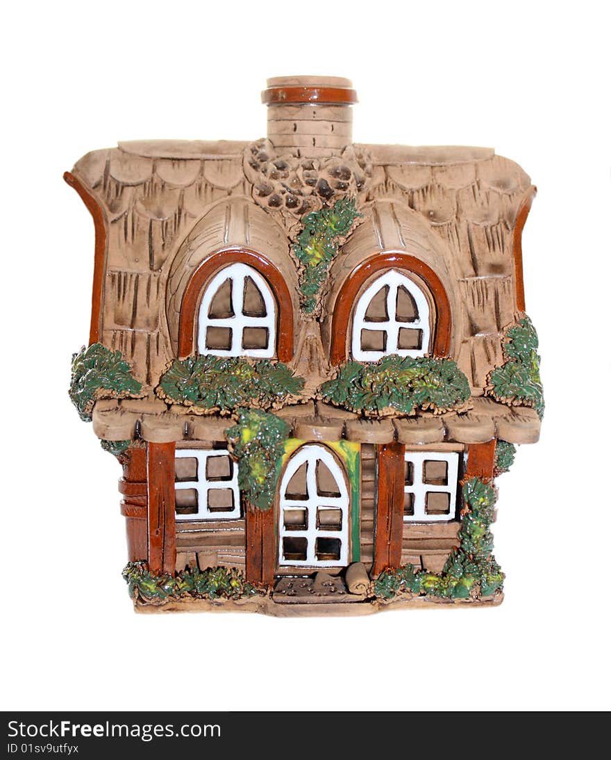 Miniature clay house