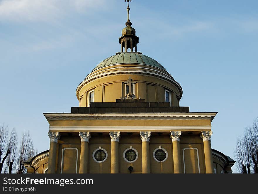 Saint John Vianney church in Poznan Poland