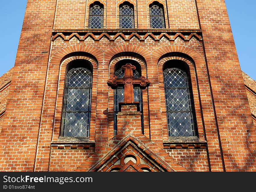 Saint Jakub church in Barcin Poland