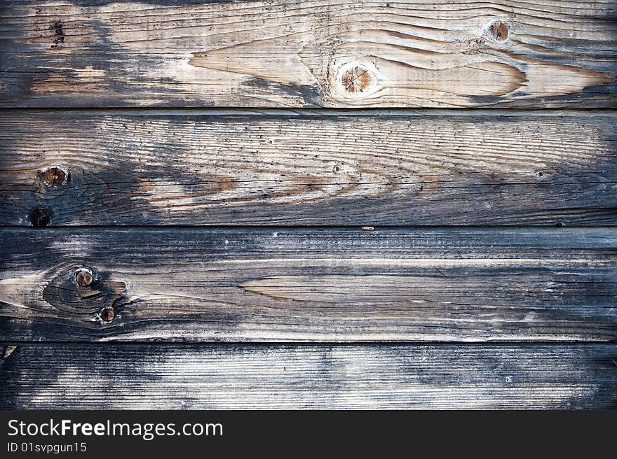 Old weathered wooden pattern, Russia