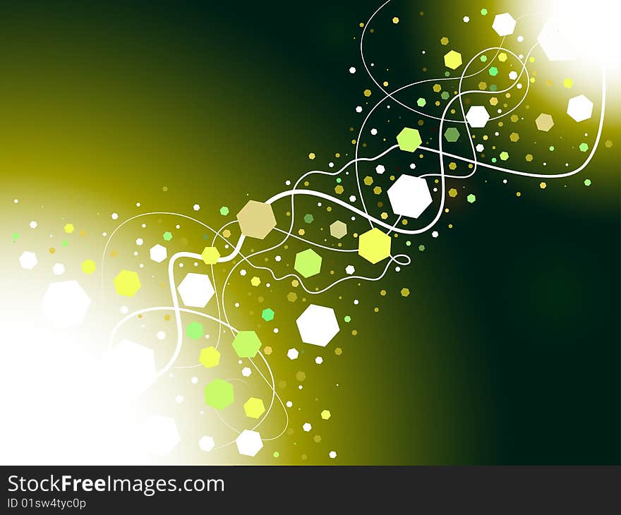 Abstract flash background