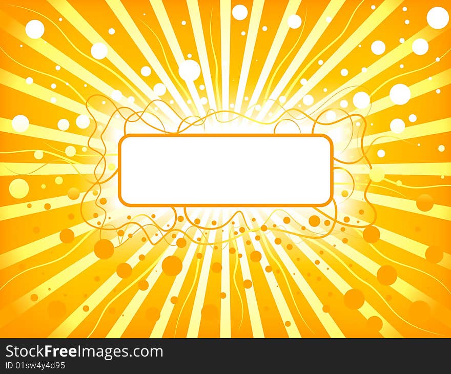 Abstract sunny background