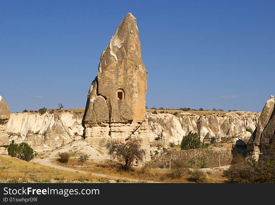 The View Of Cappadocia, Goreme, Turkey