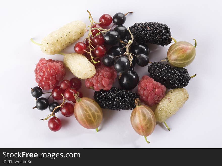 Assorted summer berries