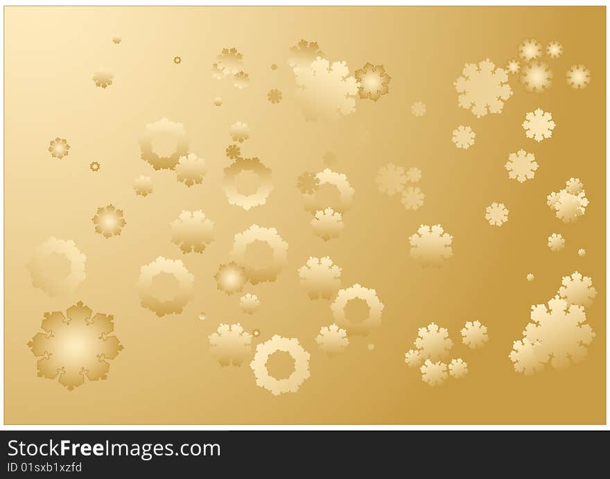 Abstract Christmas and New Year background with falling snowflakes. Abstract Christmas and New Year background with falling snowflakes