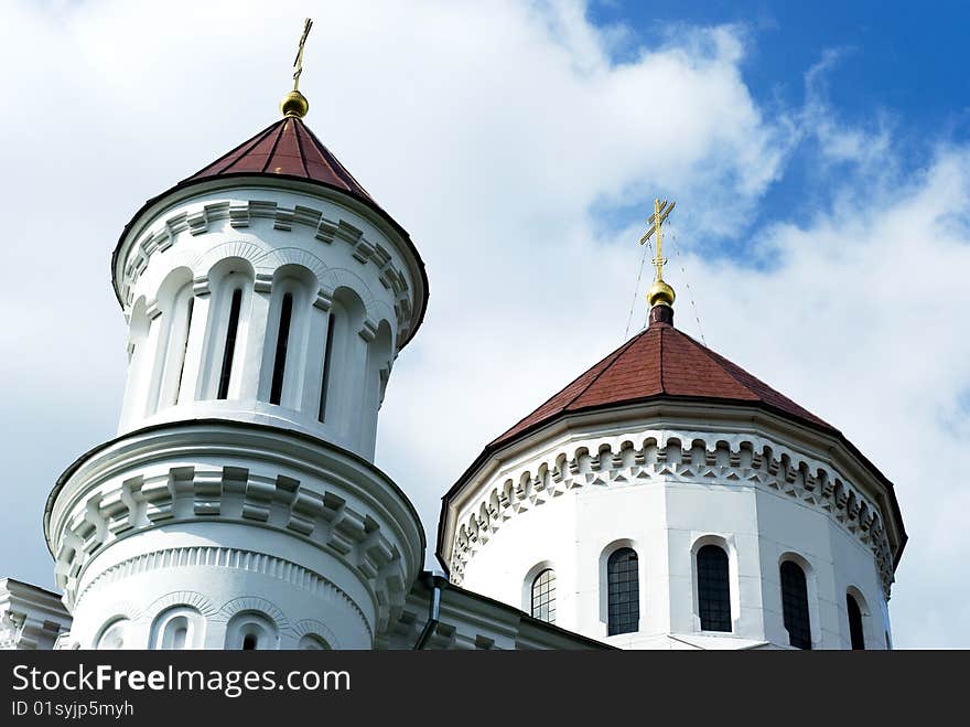 A historical church in Vilnius, Lithuania. A historical church in Vilnius, Lithuania