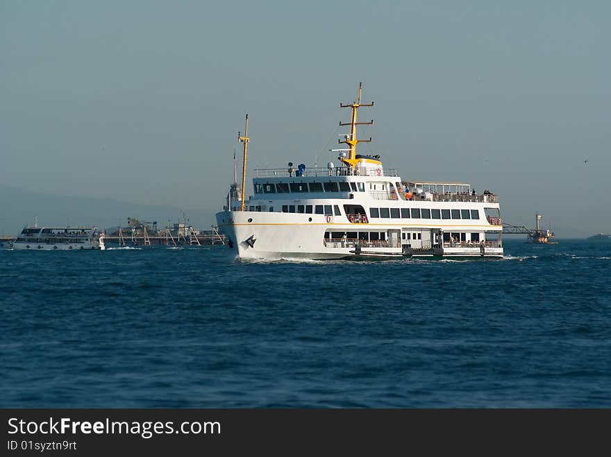 Ferryboat on Bosphorus