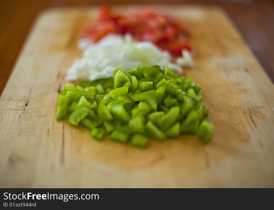 Peppers And Onion