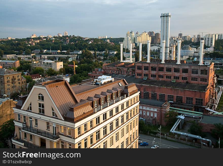 Industrial buildings and warehouses in Kiev