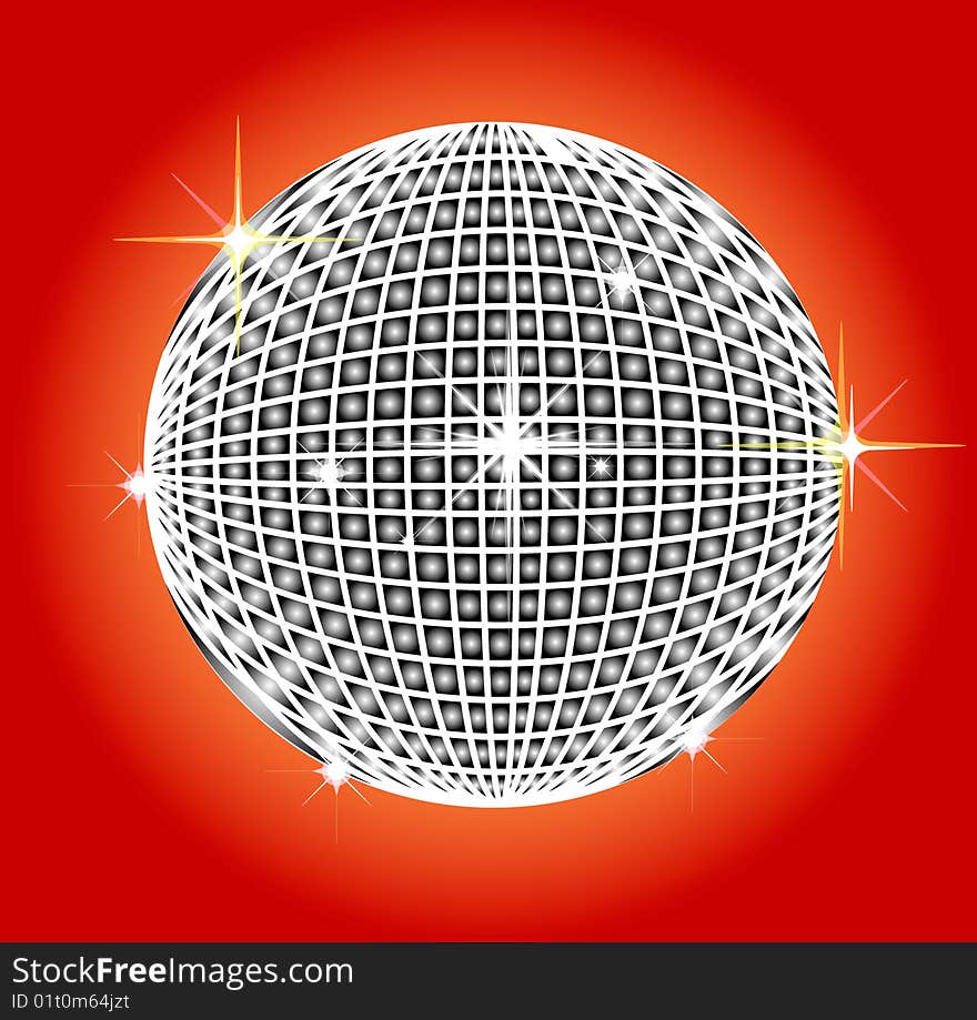 Disco Reflector Ball