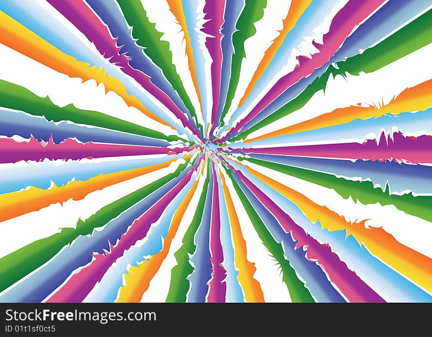 Much colors vector illustration background