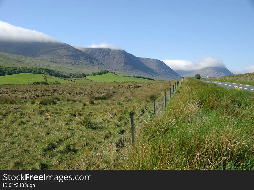 Landscape in Ireland