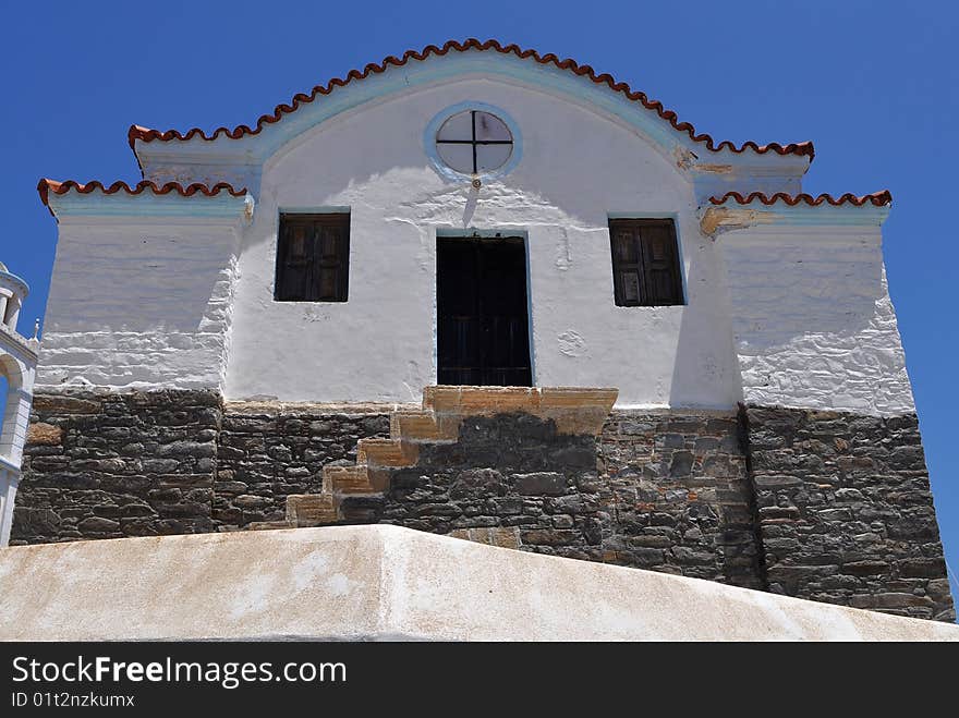 Traditional House In Village Mesanagros