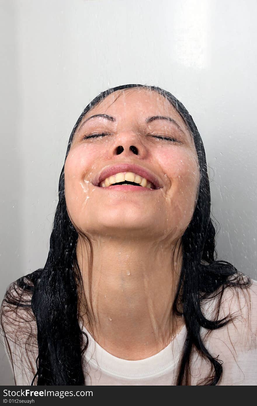 The Girl Take A Shower