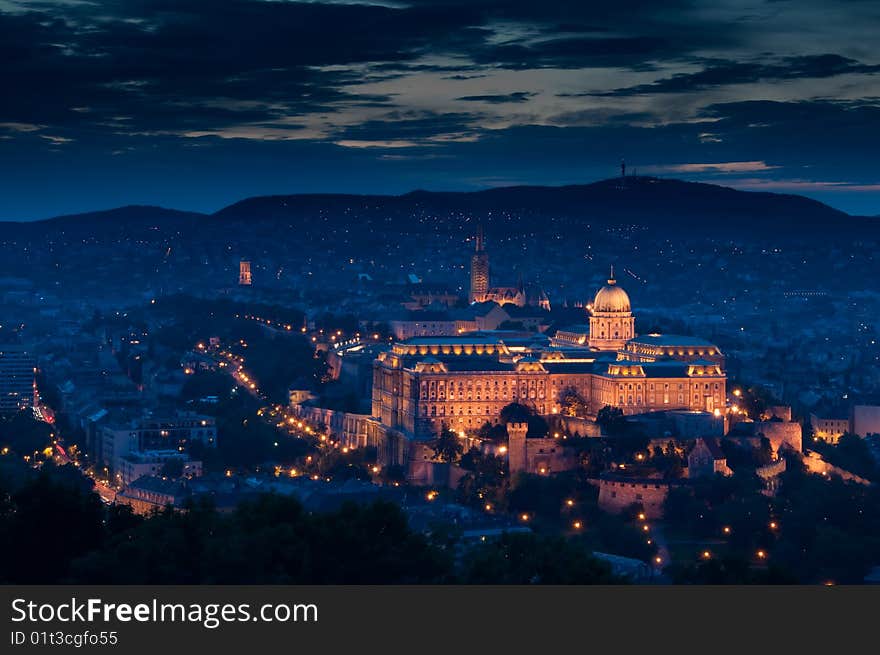 Photographed from the Gellert-hill. Photographed from the Gellert-hill