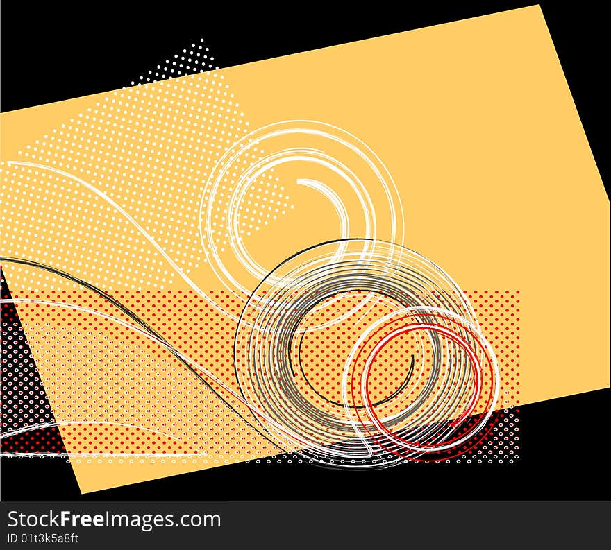 Abstract grunge background. Vector illustration.