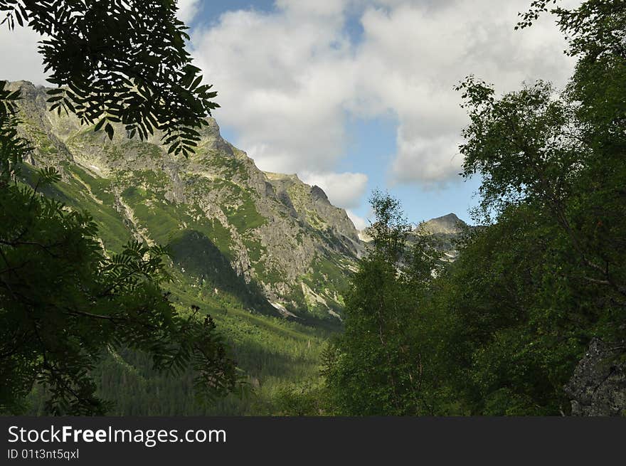 National park High Tatra and Slovakia. National park High Tatra and Slovakia